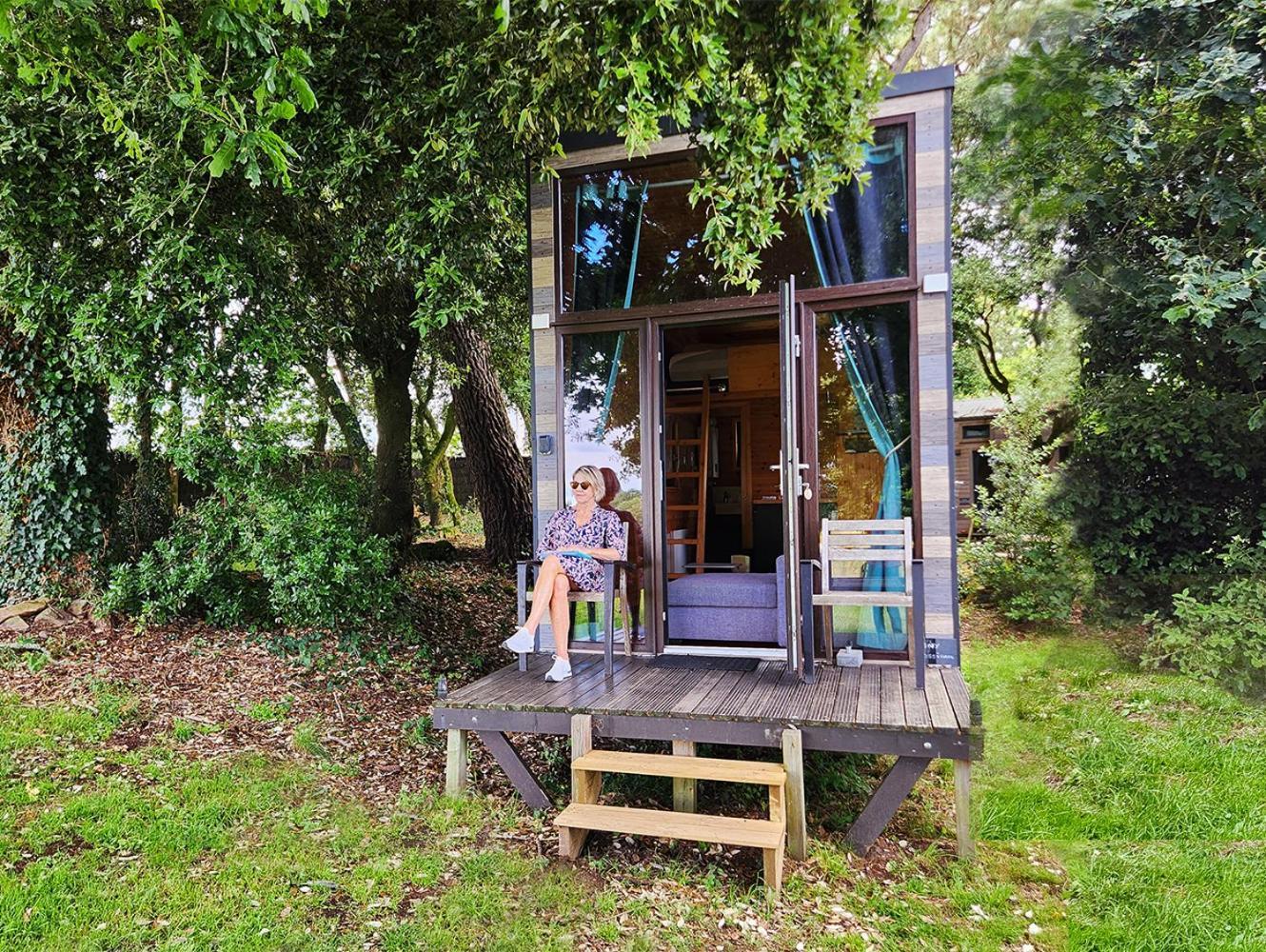 Gites & Tiny Houses Les Hauts De Toulvern Баден Номер фото